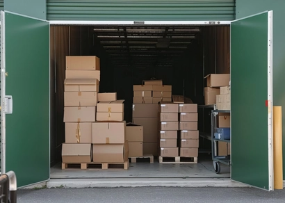 Le concept du garde-meubles