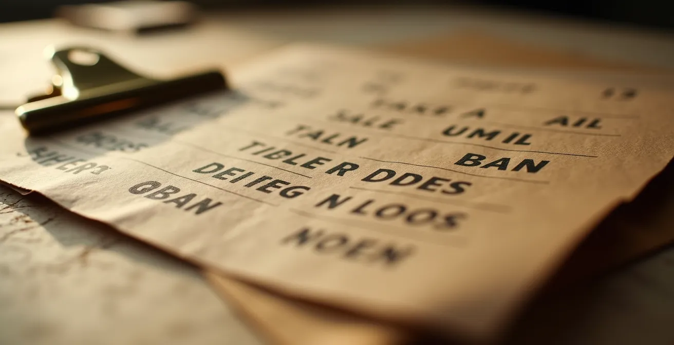 Document de connaissement avec détails de protection lors d'un déménagement au Québec